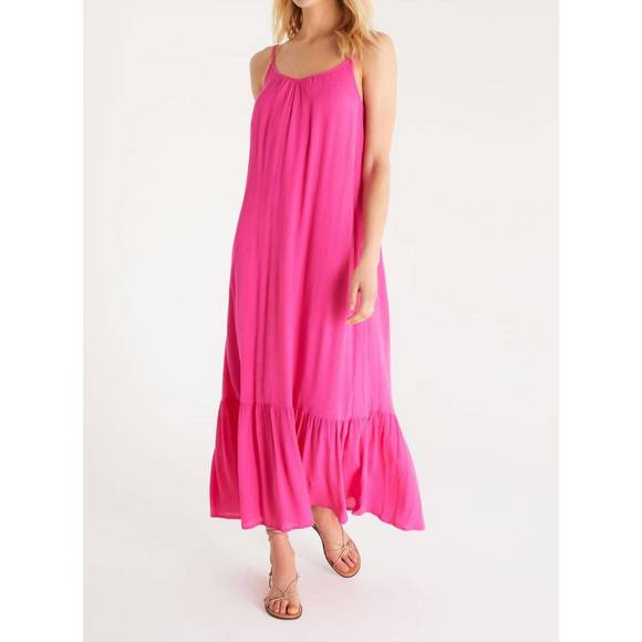 Z Supply Dresses New Z Supply Madeline Maxi Dress In Pink Poshmark